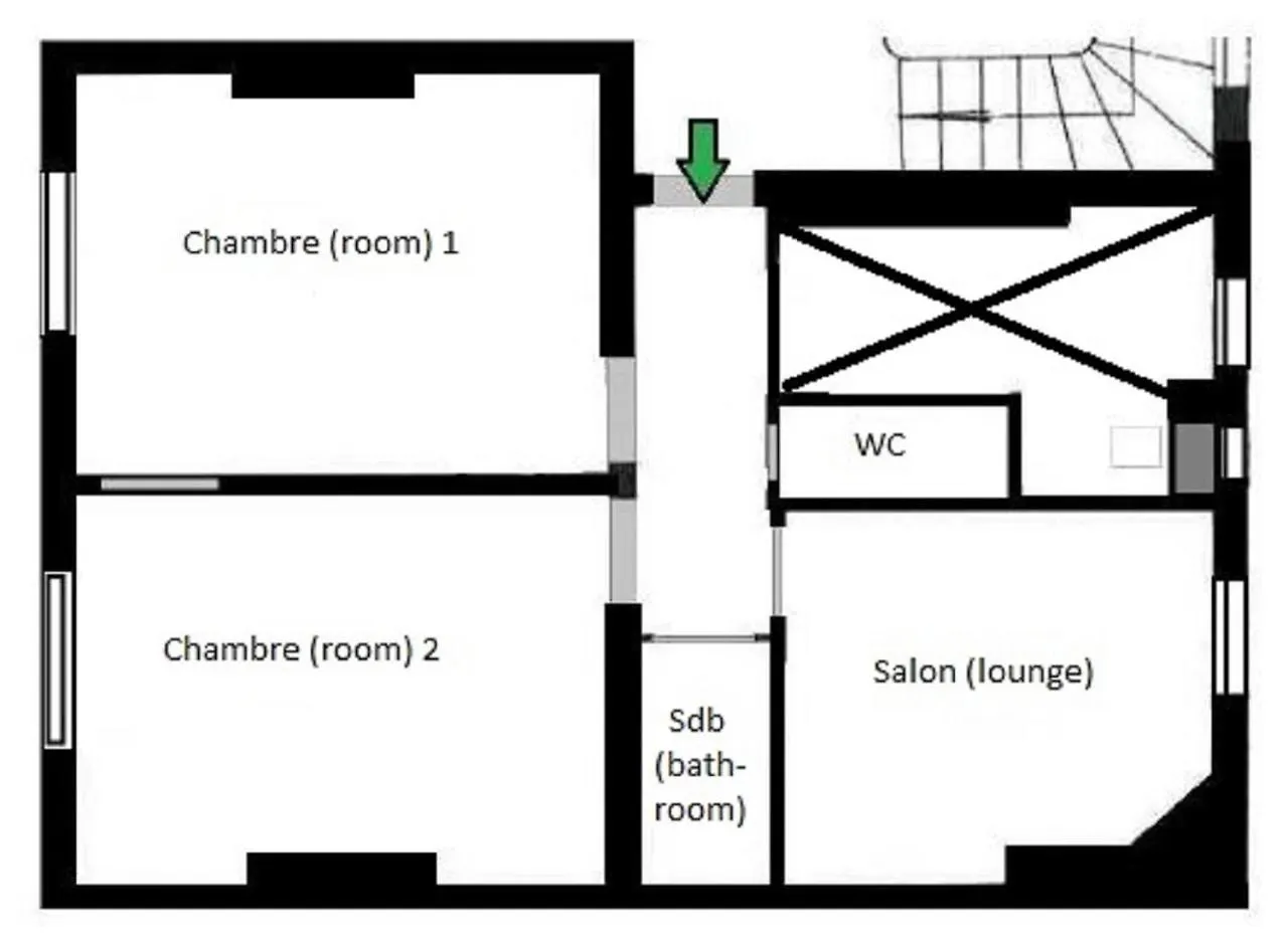 Guest Room Paris - R&M 0*,